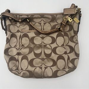 Coach Gold Classic Shoulder Bag